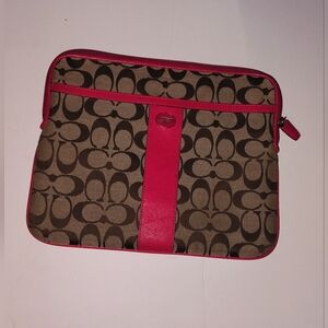 Coach iPad bag